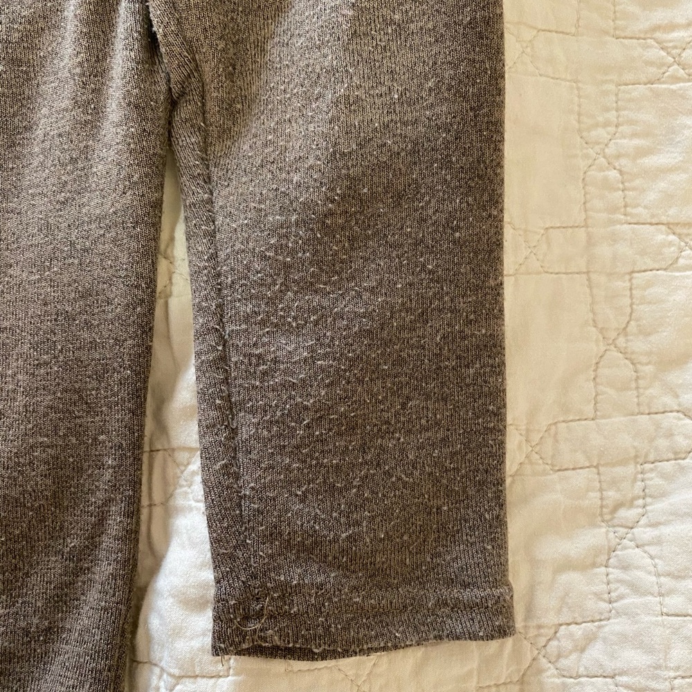 Taupe and black chevron long sleeved light sweater - Picture 4 of 7
